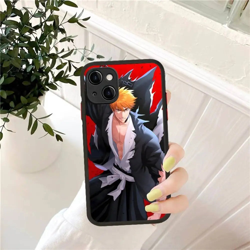 Anime Cool Bleachs Phone Case For iPhone