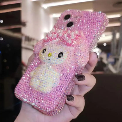 Sanrio iPhone Rhinestones Mobile Phone Case My Melody Kawaii For iPhone