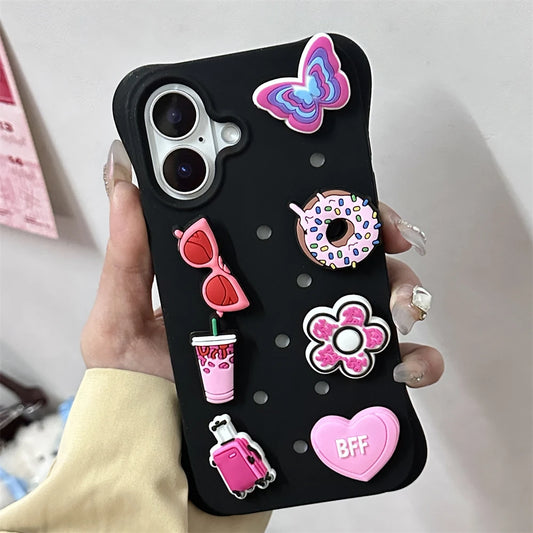 Crocs Funny Cartoon Girl Lovely Phone Case