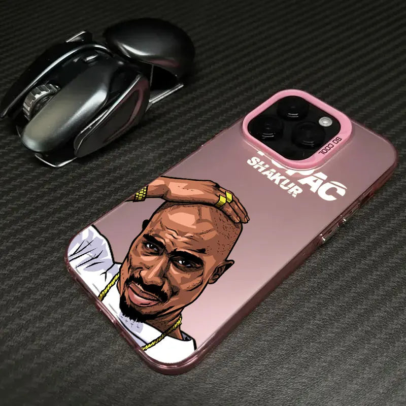 2PAC Tupac Shakur Rapper Hip Hop Coque For iPhone