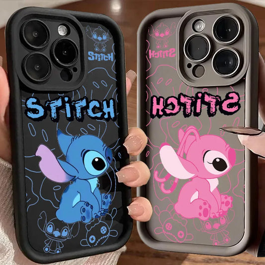 Angel Stitch Cartoon Soft Silicone Phone Case