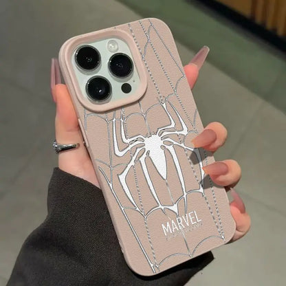 Super Cool Spider Man Web Pattern Phone Case For iPhone