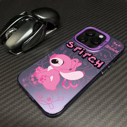 Angel Stitch Cartoon Phone Case For iPhone