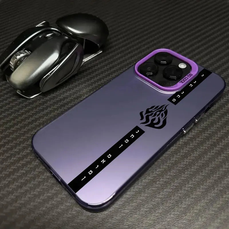 Black Flame Coque For Apple iPhone