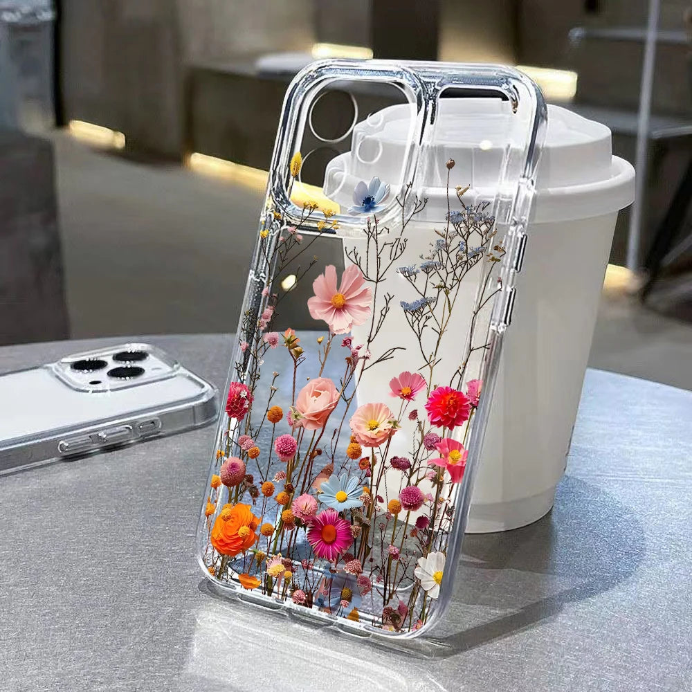 Abstract Plants Flower Phone Case