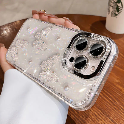 Bling Bling Glitter Silicone Phone Case For iPhone