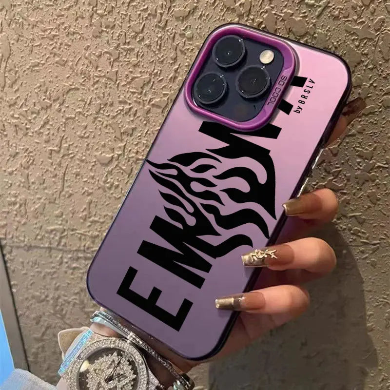 Black Flame Coque For Apple iPhone
