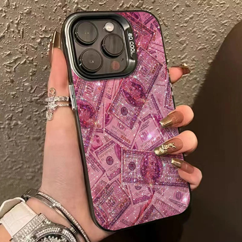 Cool Dollars Coverage Banknote Design Soft Phone Case