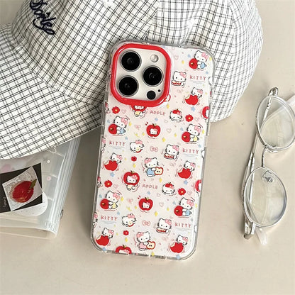 Fashion Cute Hellokitty Magnetic Phone Case For iPhone