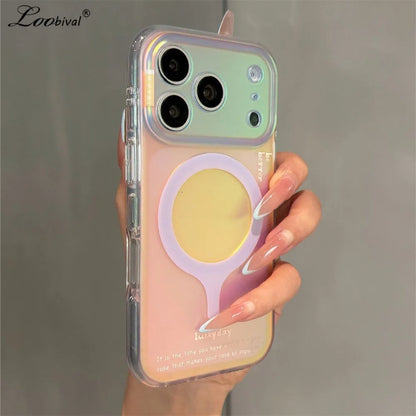 Aurora Gradient For Magsafe Matte Case  For iPhone