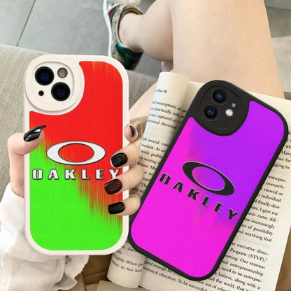 Oakley Design Art Phone Case Hard Leather For iPhone