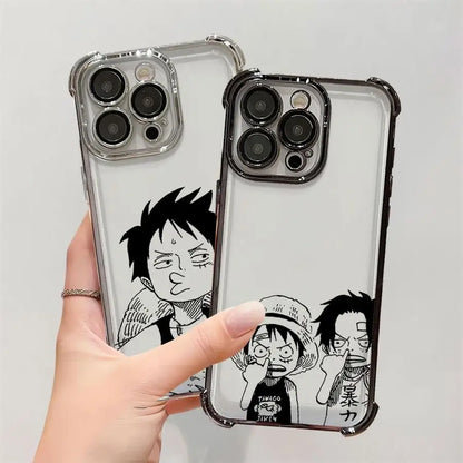 Cartoon One Piece Luffy Case For iPhone