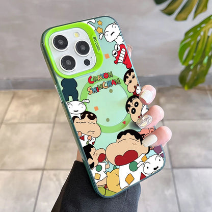 Crayon Shin-chans Magnetic Magsafe Phone Case For iPhone