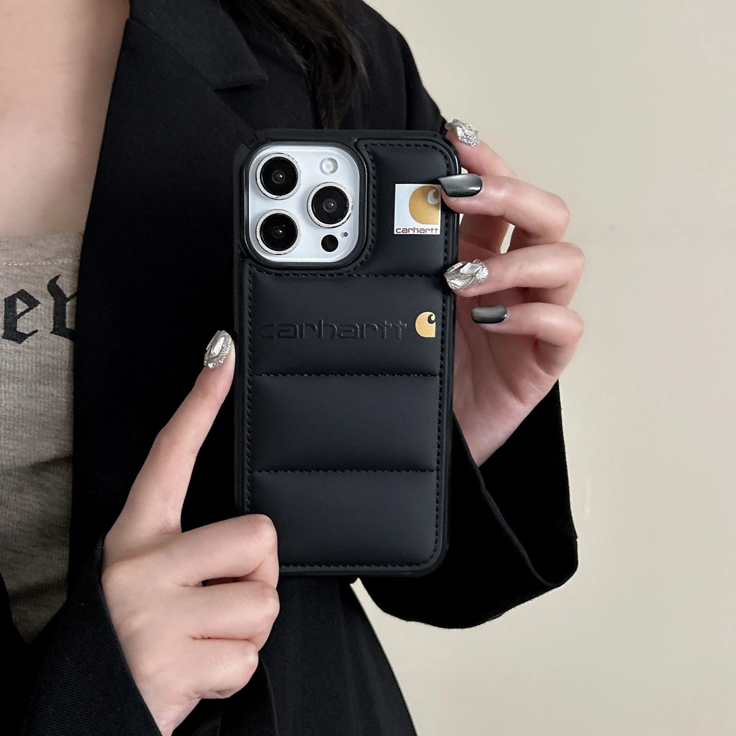 Liquid Down Jacket Airbag Phone Case