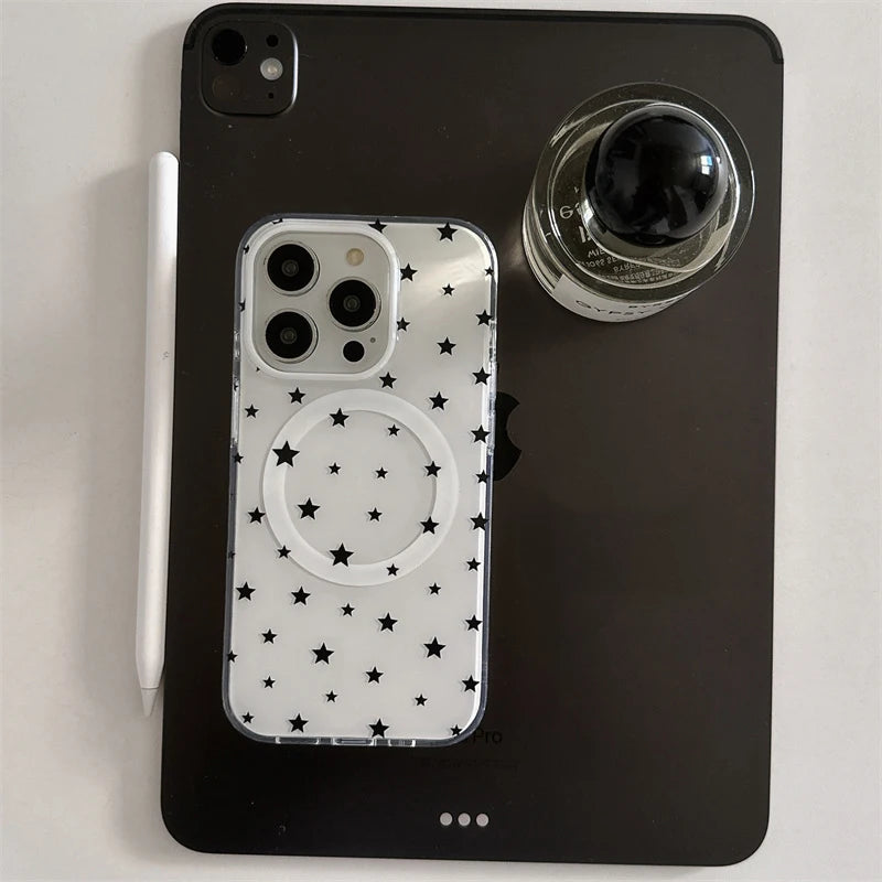 Cute Wing Heart Magnetic Phone Case