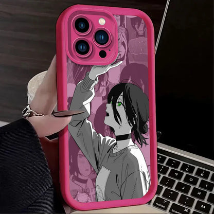 Anime Chainsaw Man Reze Phone Case For iPhone