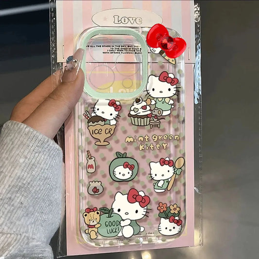 Hello Kitty Ice Cream Apple Phone Case For iPhone