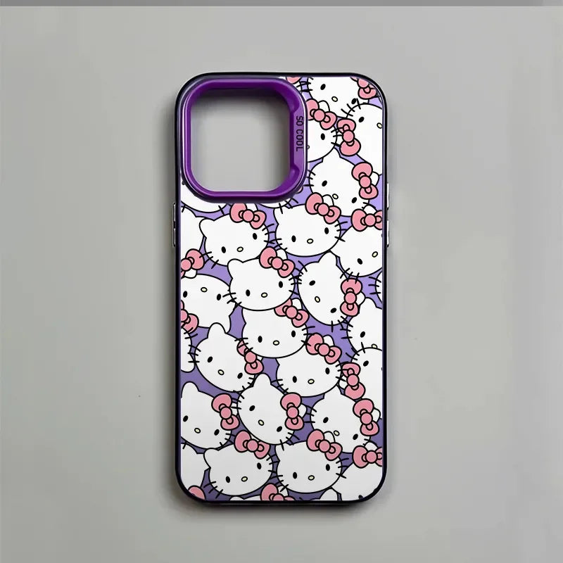 Full Screen Hello Kitty Face Phone Case For iPhone