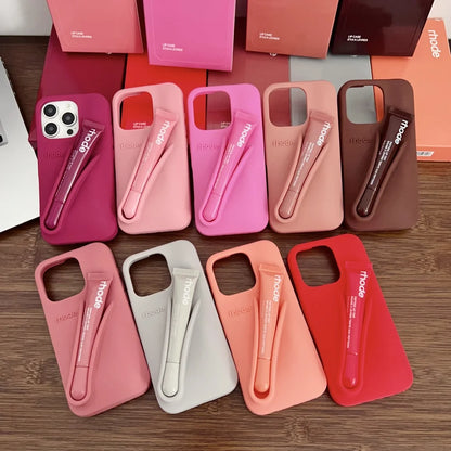 Rhode Phone Case Lip Case Rhode Soft Silicone Phone Case With Box