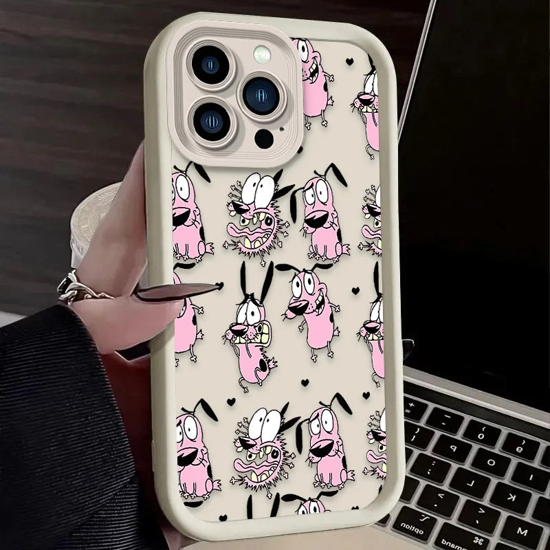 Courages Cowardly Dog Case For iPhone