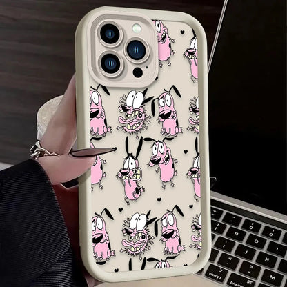 Courages Cowardly Dog Case For iPhone