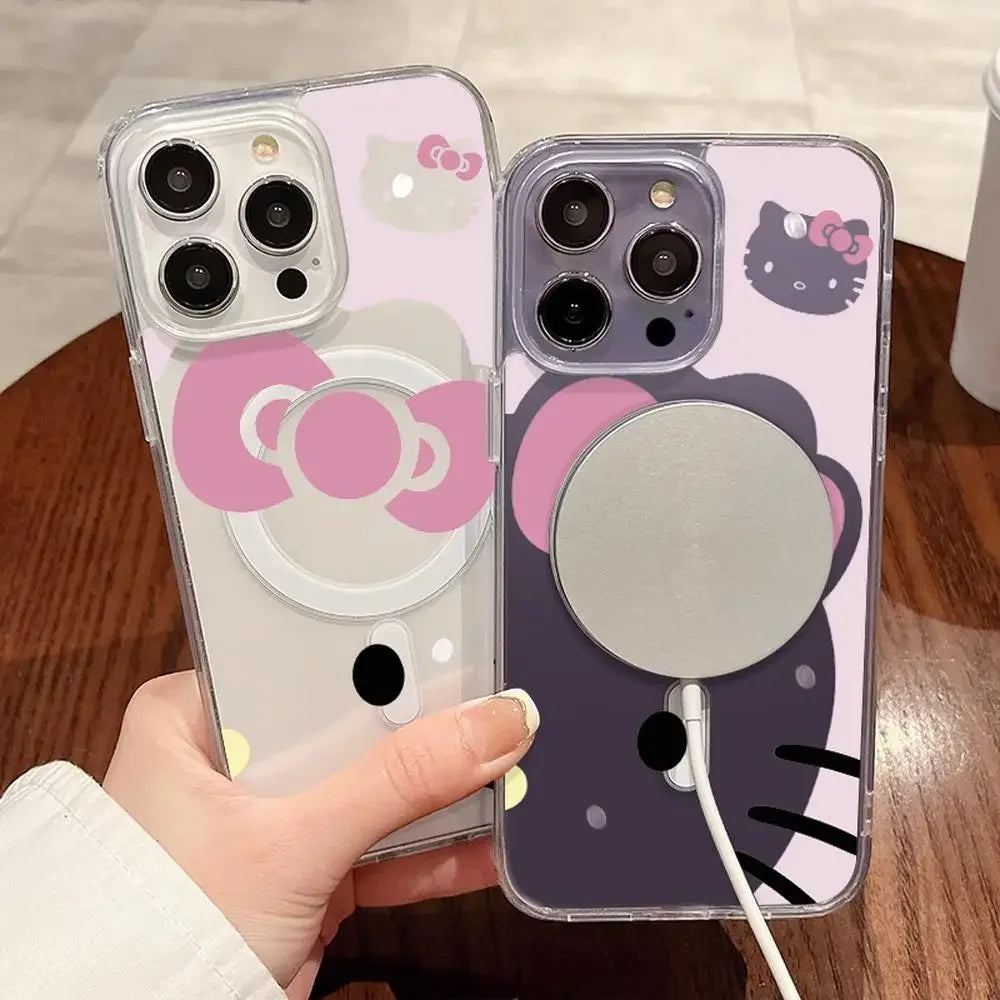 Kitty Cat Phone Case Fall Prevention iPhone