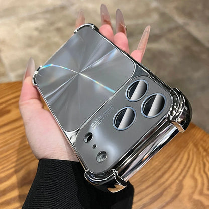 Aurora laser Plating Phone Case For iPhone