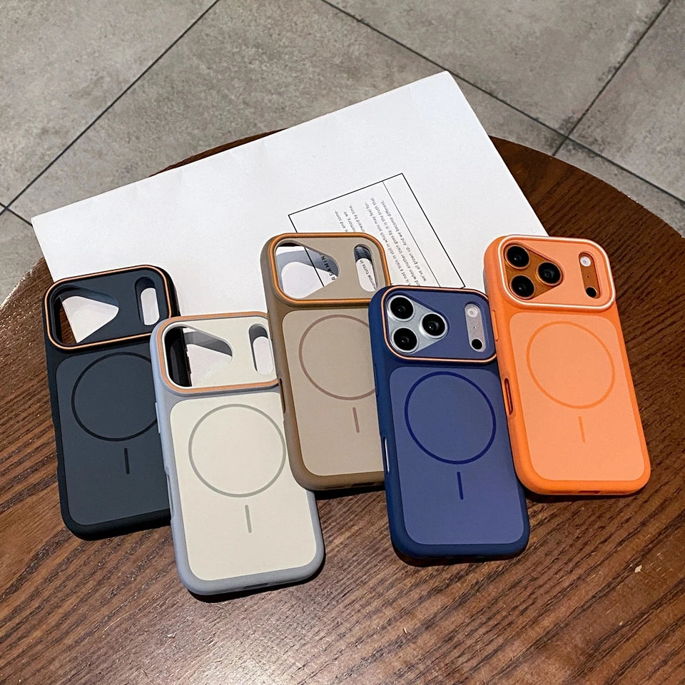 Matte Magnetic Phone Case For iPhone