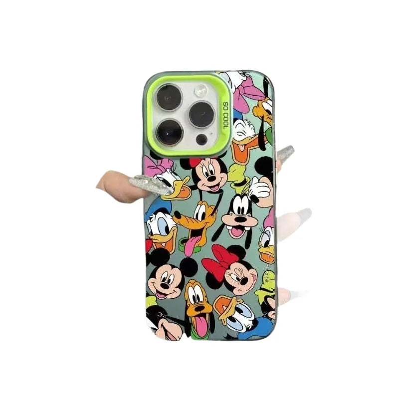 Mickey Mouse Family Cute Hard Case For iPhone