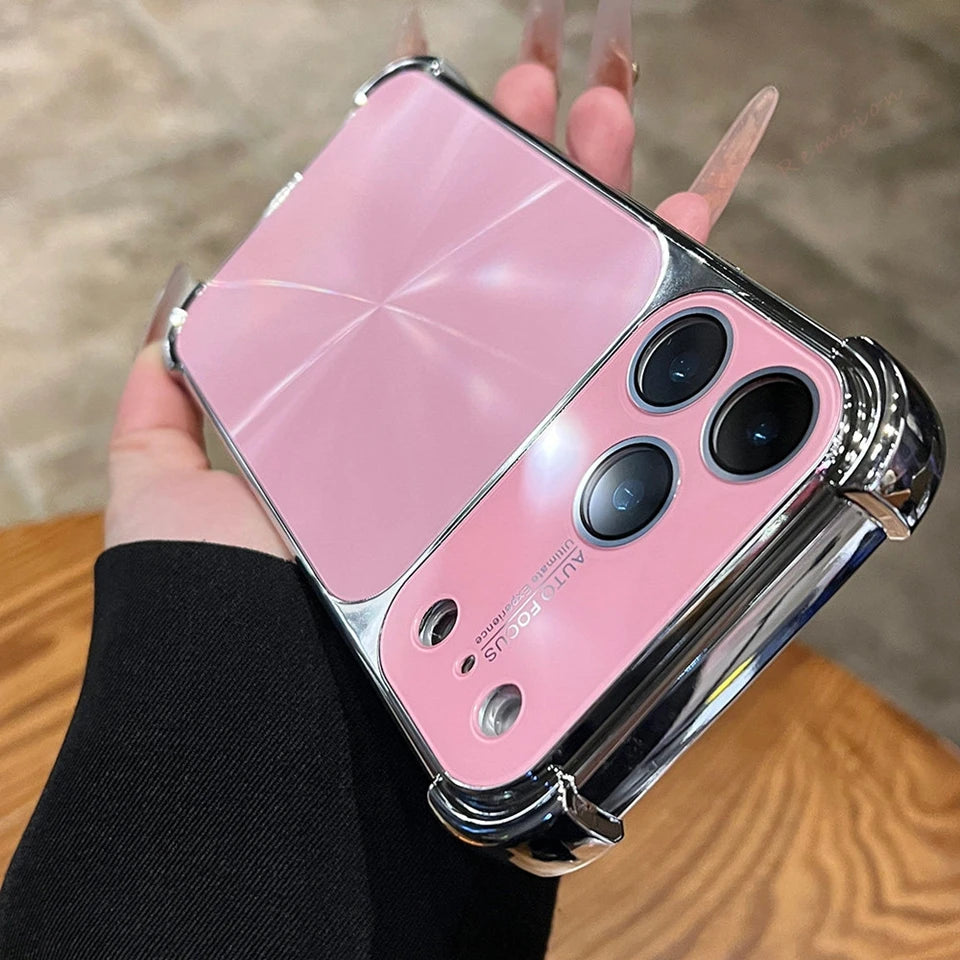 Aurora laser Plating Phone Case For iPhone