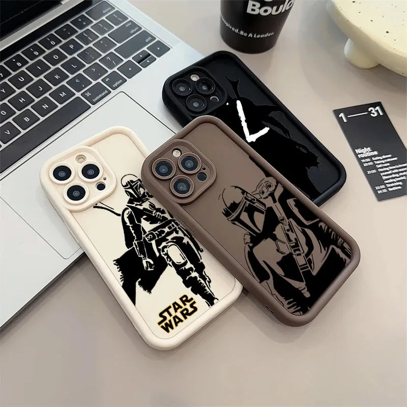 The Mandalorian Stars- Wars Phone Case For iPhone