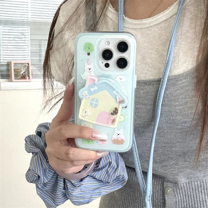 Cute Puppy Magnetic Phone Case