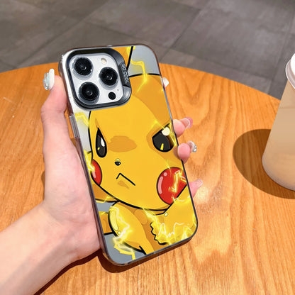 Anime Pokemons Gengars Pikachus Phone Case For iPhone