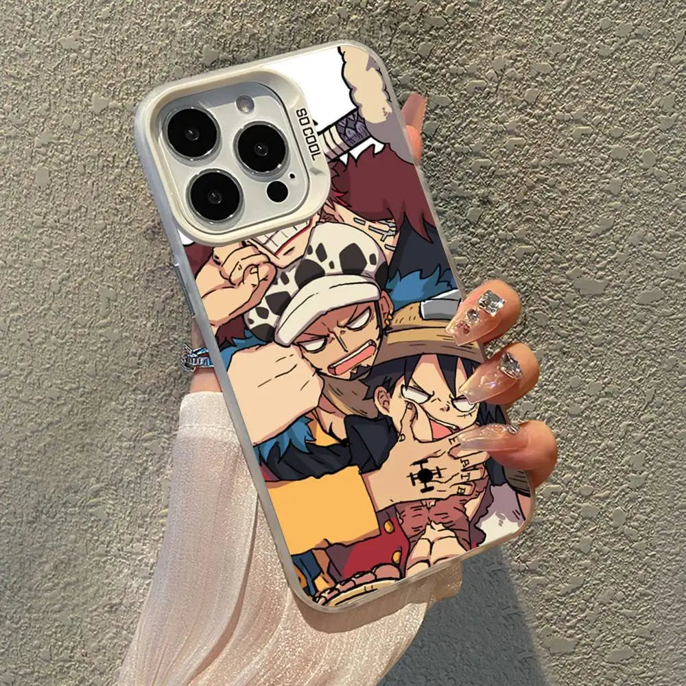 Anime One pieces Luffy Phone Case For iPhone