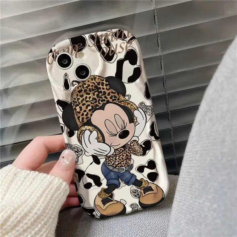 Mickey Mouse Pattern Soft Phone Case Compatible With iPhone