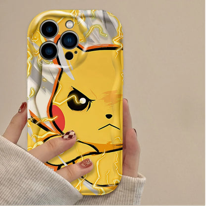 Cartoon Pokemon Pikachu Squirtle Case For iPhone