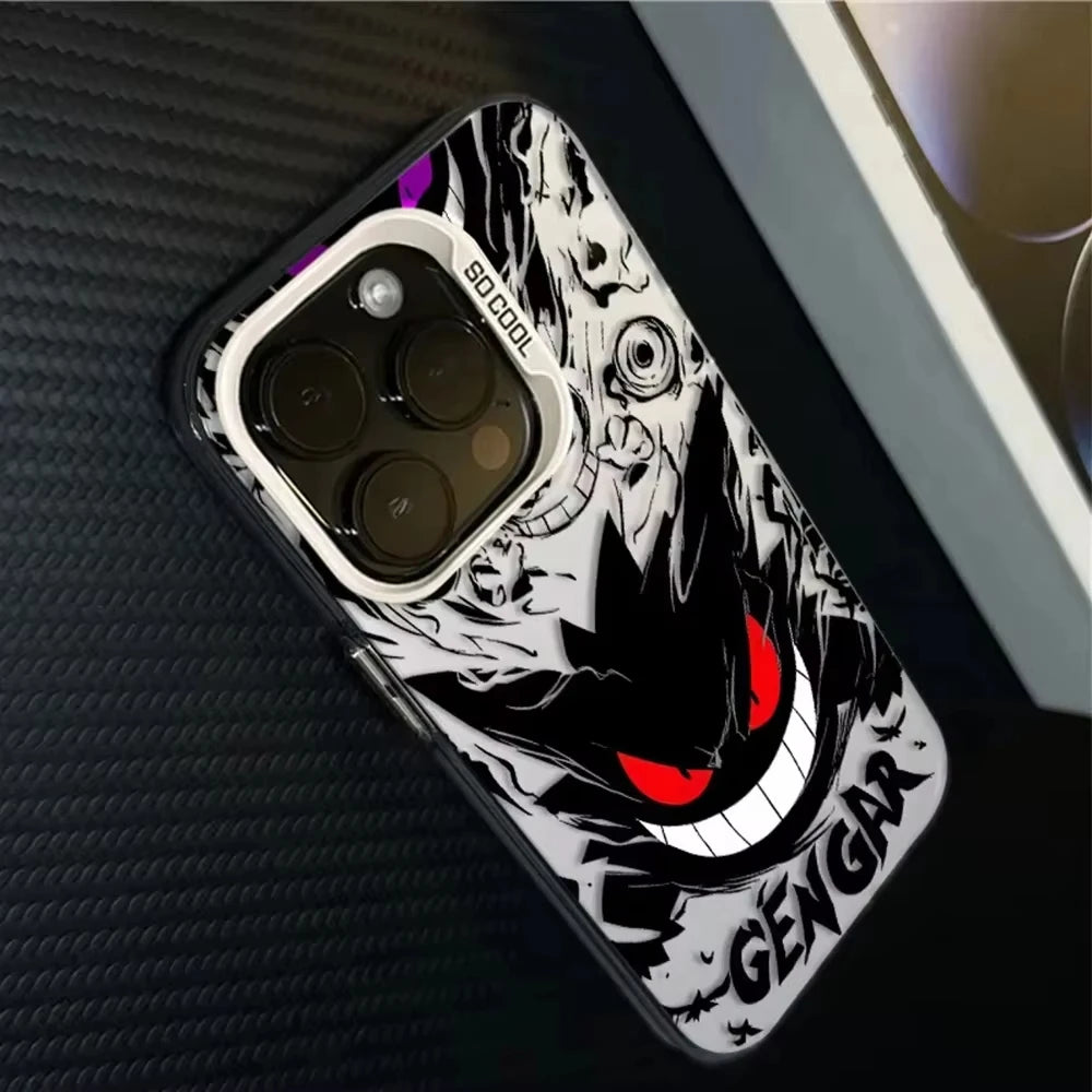 Pokemon Gengar Shockproof Dustproof Frosted Case For iPhone