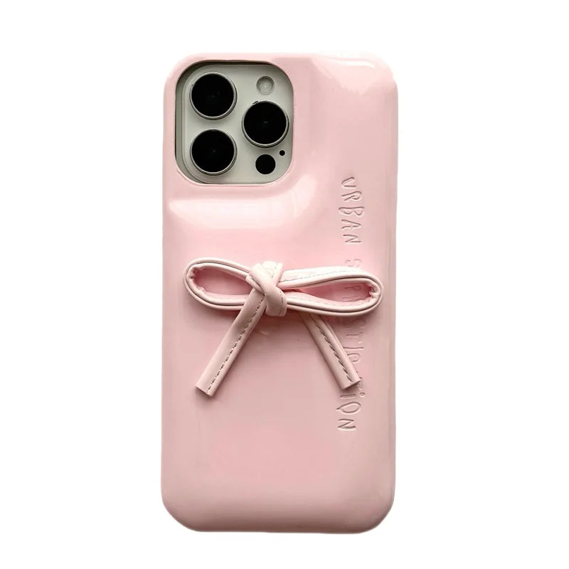 Fashion Soap Shape Cute Bow Phone Case