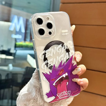 Cute Gengar Mega Phone Case For iPhone