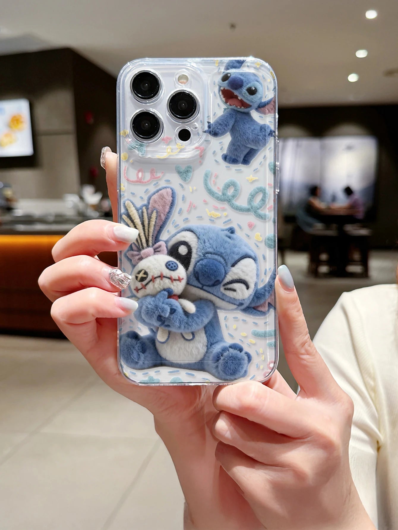 Disney Phone Case Stitch Toothed Phone Case For iPhone