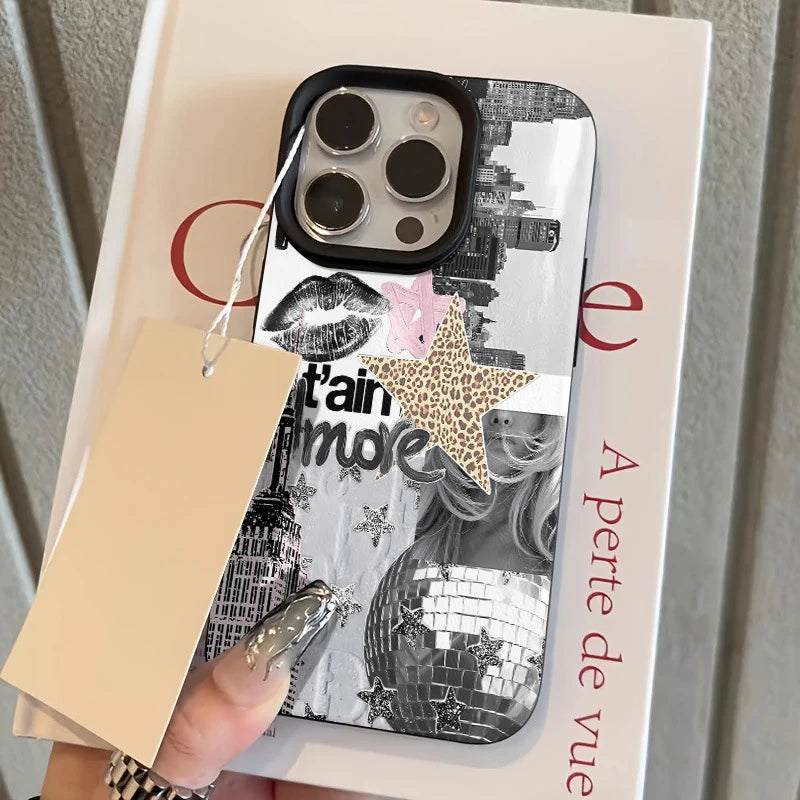Stylish Eiffel Tower Pattern Phone Case For iPhone
