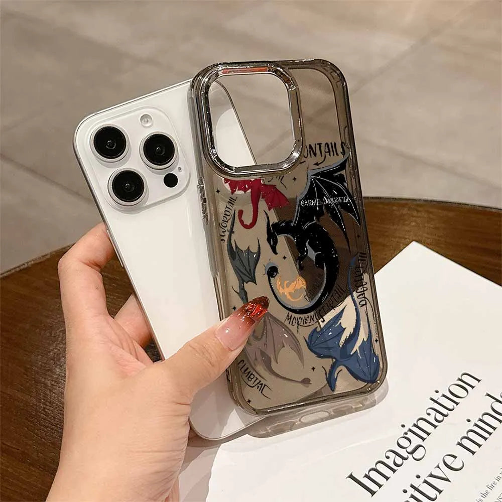 Dragon F-Fourth Wings Phone Case For iPhone