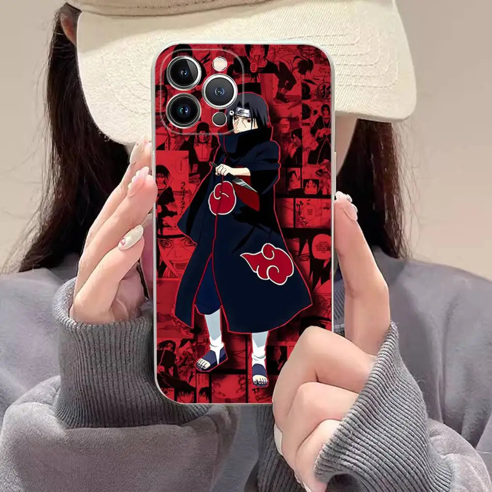 Classic Anime Narutos Uchiha Itachi Phone Case For iPhone