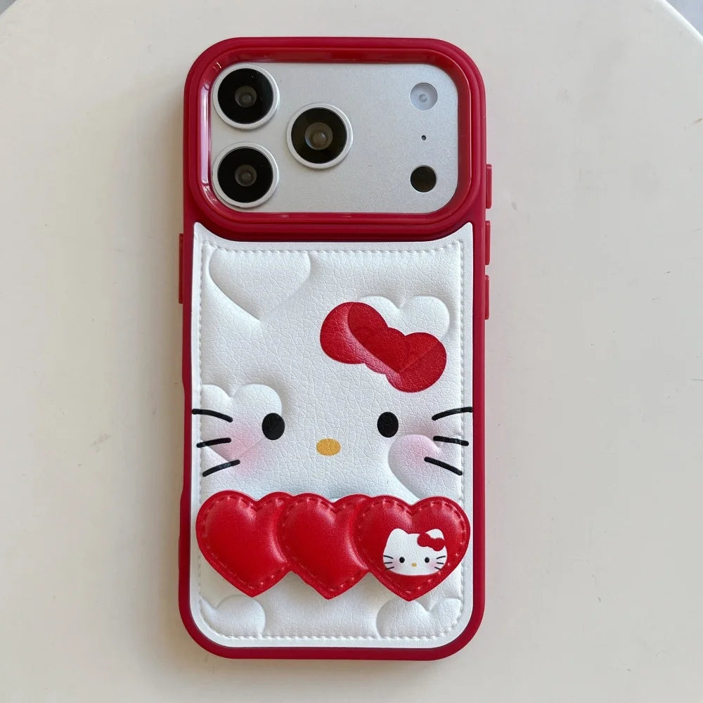 Cute Love Skin Kitty Hot Sale Phone Case For iPhone