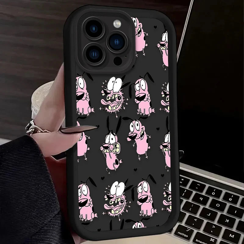 Courages Cowardly Dog Case For iPhone