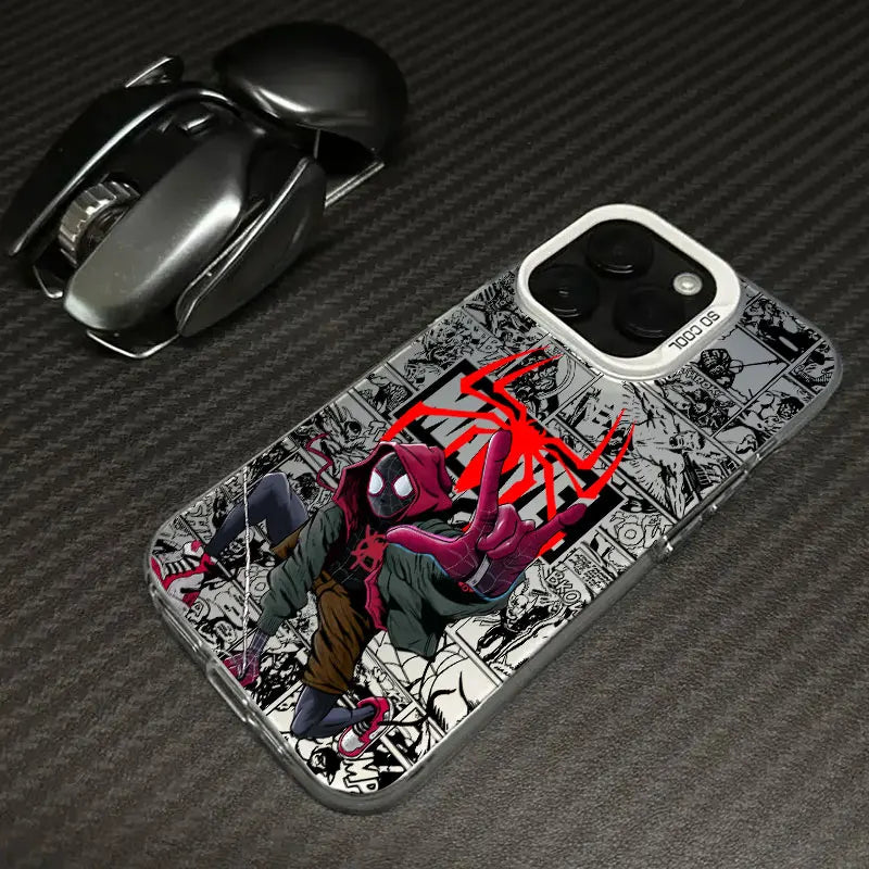 Marvel Spiderman Miles Morales Gwen Phone Case For iPhone