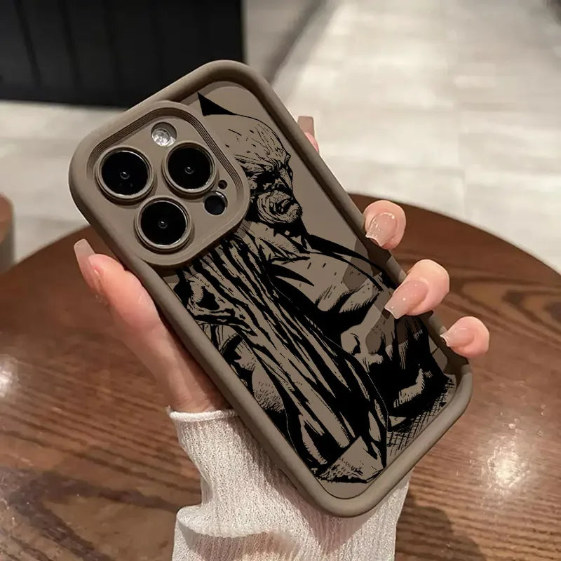 Marvel Wolverine Art Phone Case For iPhone