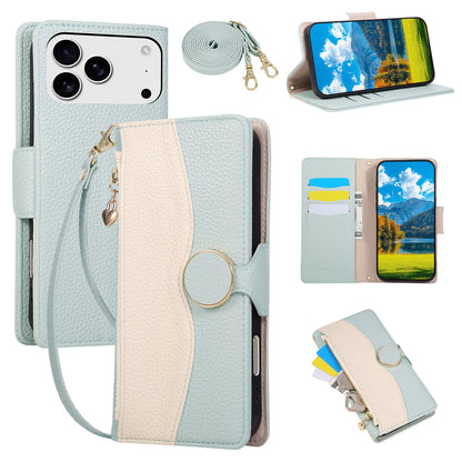 Zipper Crossbody Phone Case For iPhone