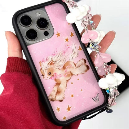 Wildflower ins 2026 New Pony Dreams Phone Case For iPhone