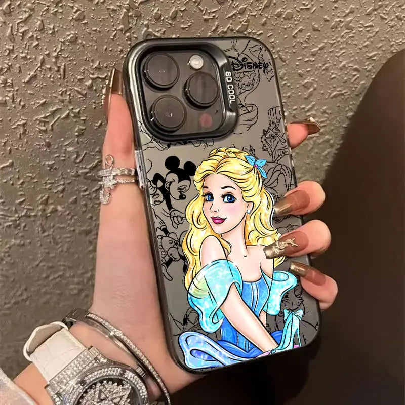 Disney Winnies Elsa Jasmine Phone Case For iPhone